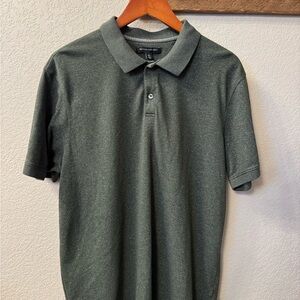 Banana Republic Green Polo Shirt Classic Short-Sleeve Design